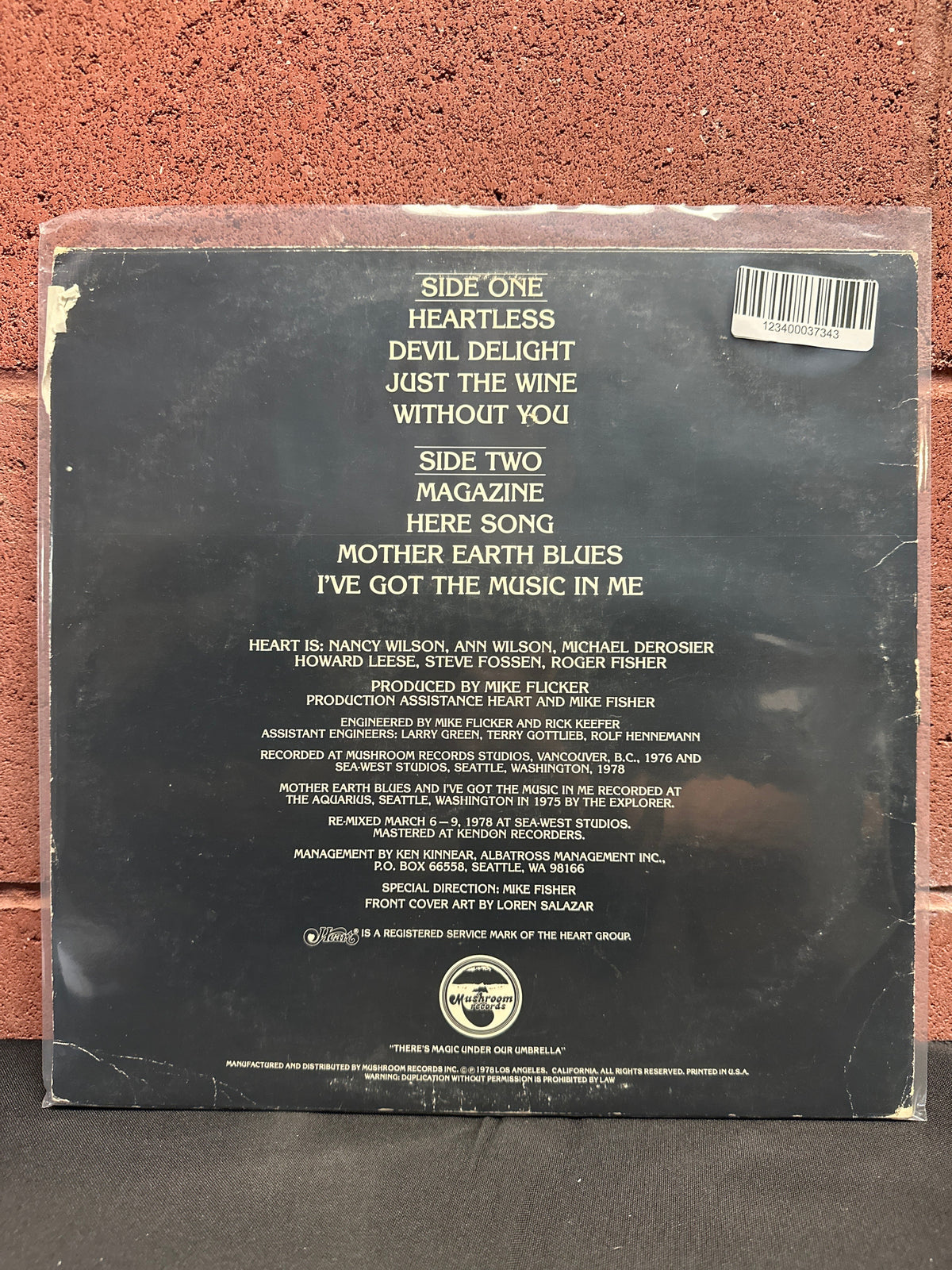 Used Vinyl: Heart "Magazine" LP