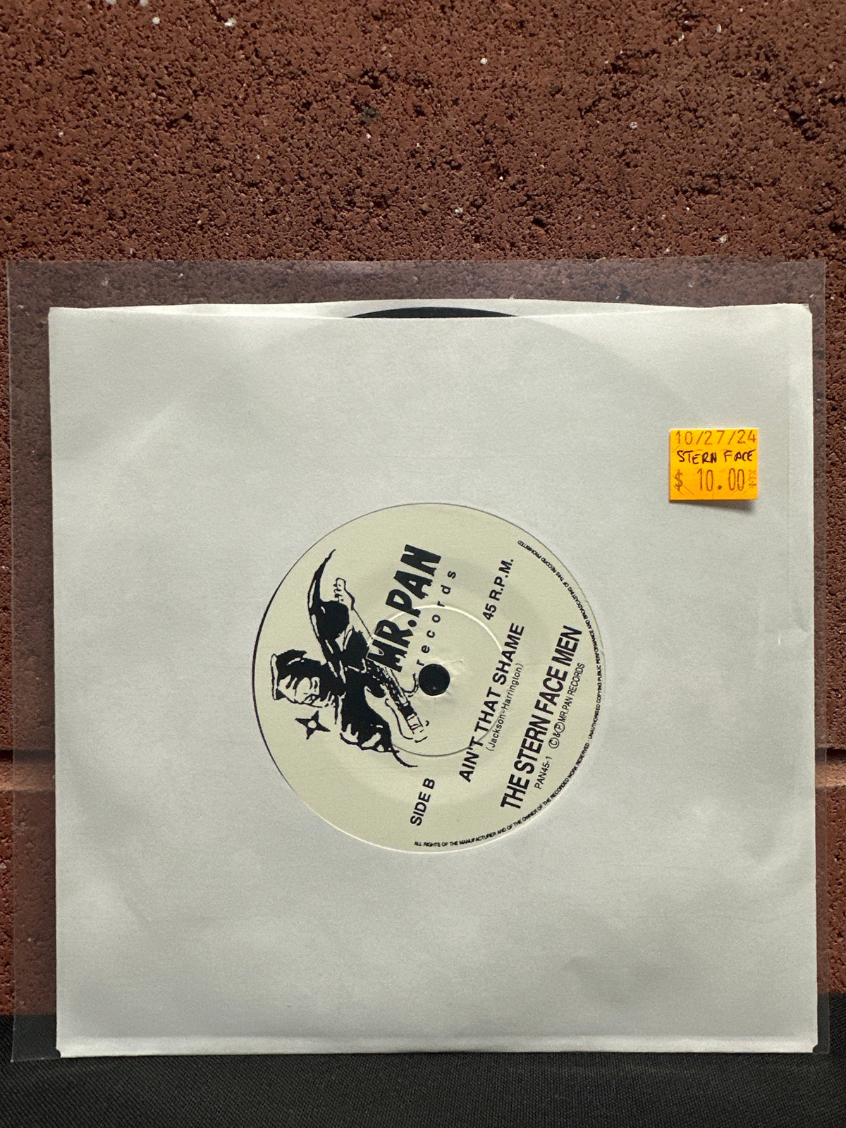 Used Vinyl: The Stern Face Men "Floodgate / Ain't That A Shame" 7"