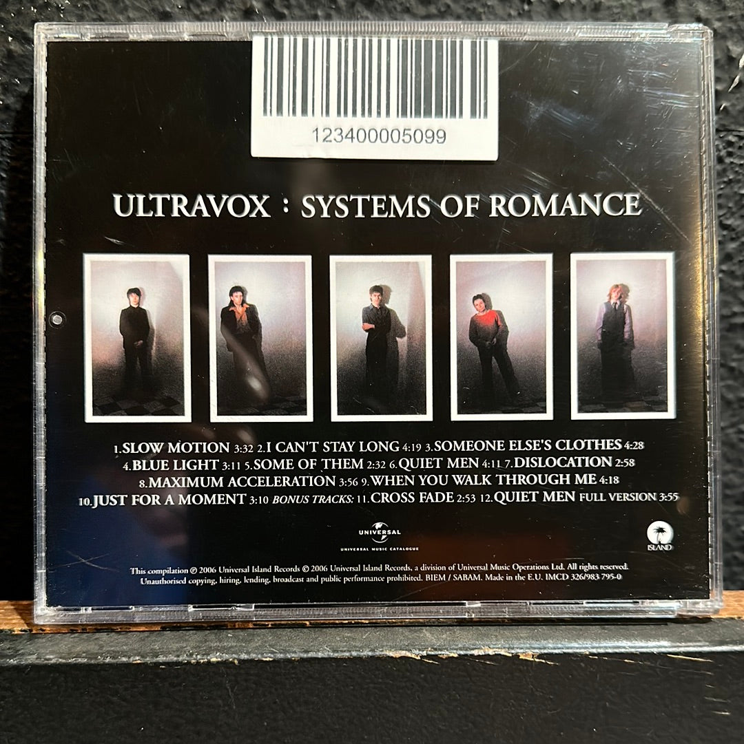 USED CD: Ultravox "Systems Of Romance" CD