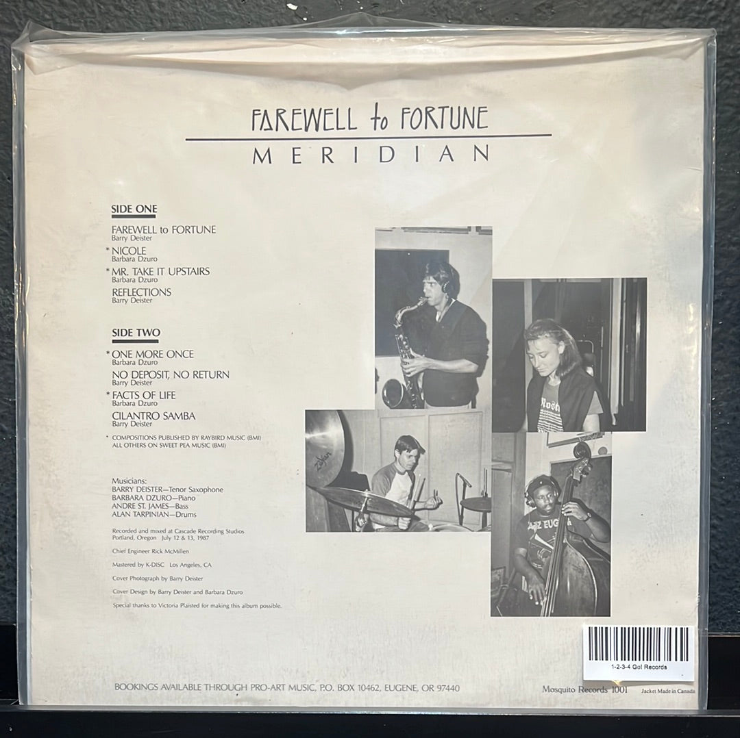 Used Vinyl: Meridian "Farewell To Fortune" LP