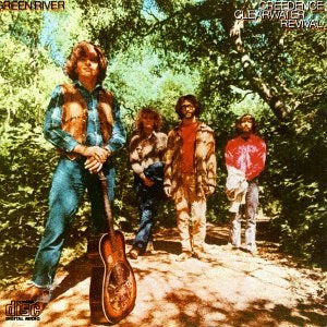 DAMAGED COVER: Creedence Clearwater Revival "Green River (Remastered 2025)" LP (Olive Green Vinyl)