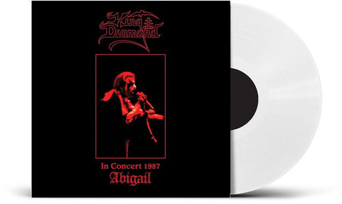 King Diamond "Abigail In Concert 1987" LP (White Vinyl, Imported UK Exclusive)