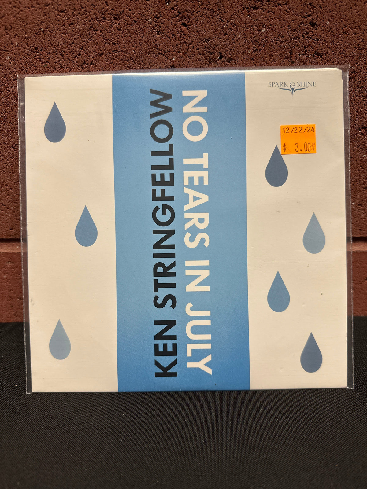 Used Vinyl: Ken Stringfellow / The Maldives "No Tears In July / 10 Years" 7"