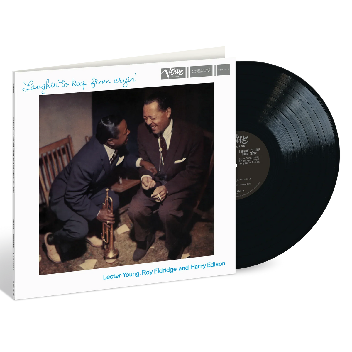 PRE-ORDER: Lester Young/Roy Eldridge/Harry Edison "Laughin' to Keep from Cryin' (Verve Acoustic Sounds Series)" LP (180g Vinyl)