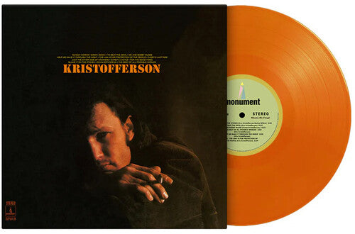 Kris Kristofferson "Kristofferson" LP (180g Orange Vinyl, Import)
