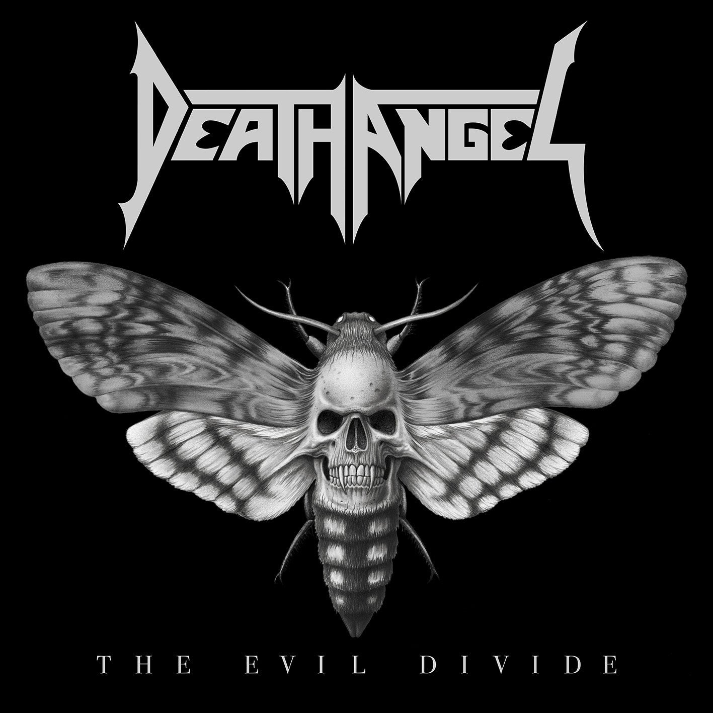 PRE-ORDER: Death Angel "The Evil Divide"2xLP (Clear/Black Splatter Vinyl)