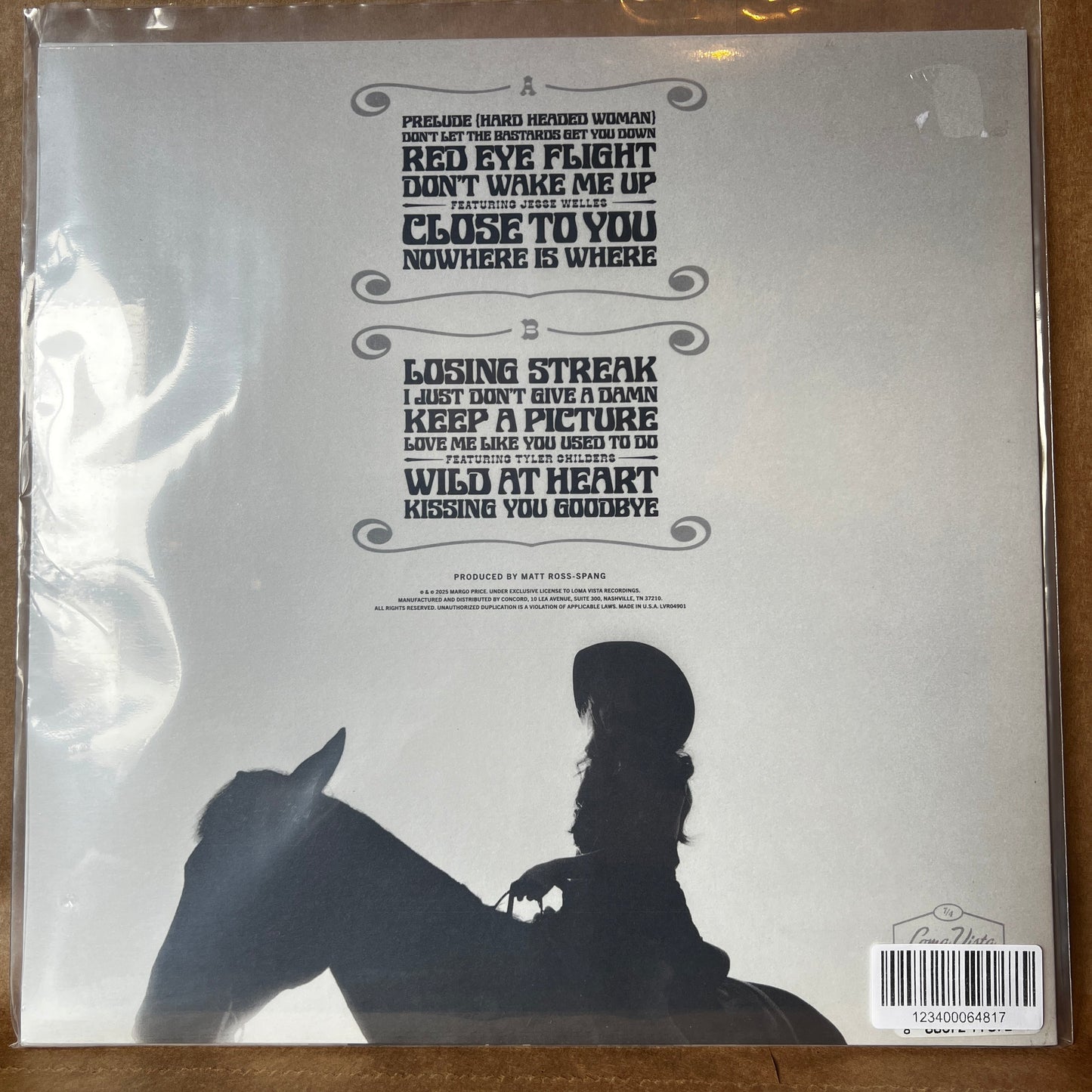Used Vinyl: Margo Price "Hard Headed Woman" LP (2025 Press - Red Vinyl)