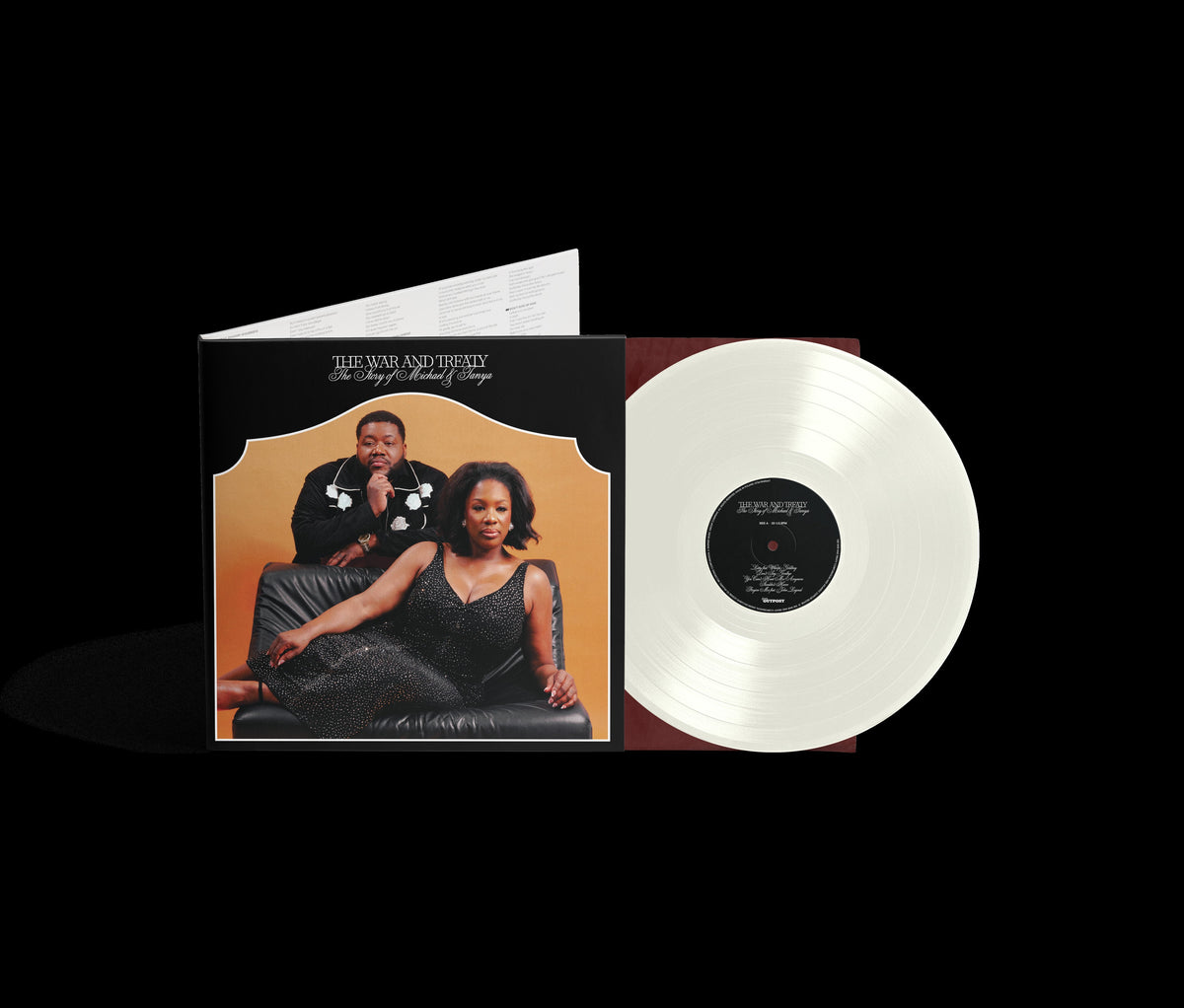 PRE-ORDER: The War and Treaty "The Story of Michael and Tanya" LP (Clear Vinyl)