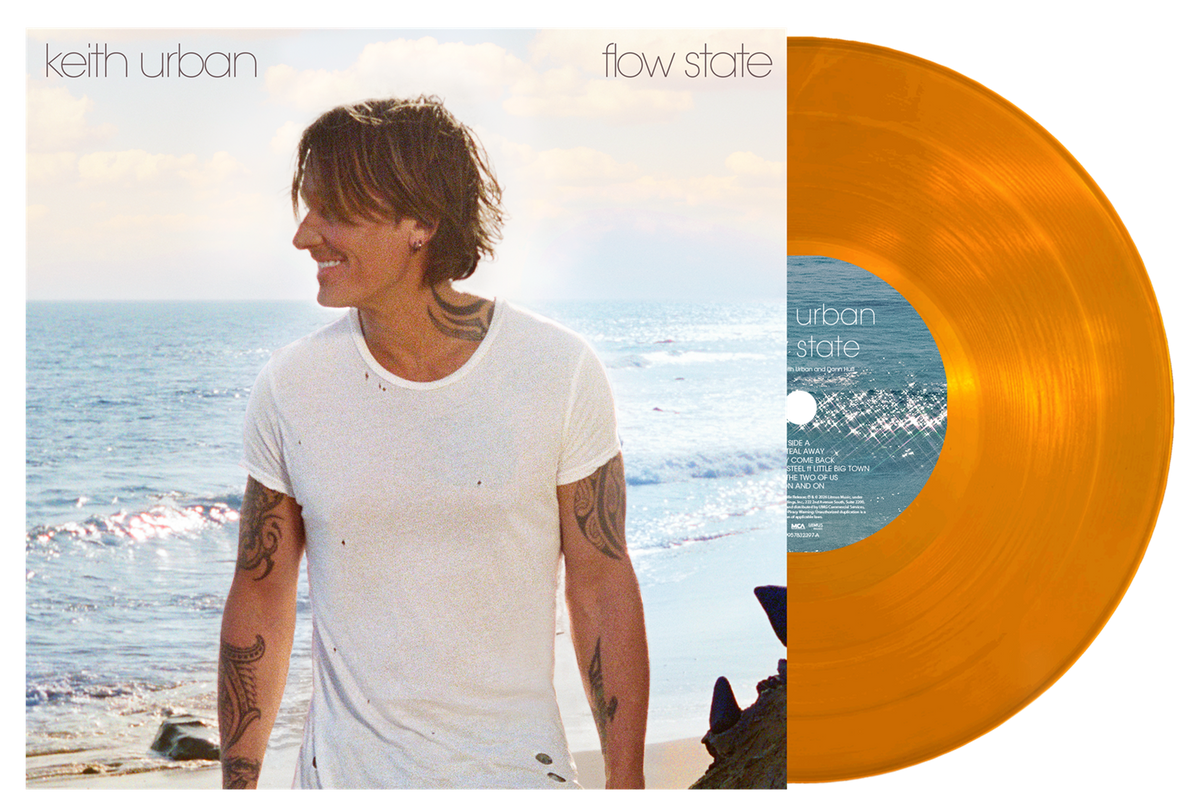 PRE-ORDER: Keith Urban "flow state" LP (Translucent Orange Vinyl)