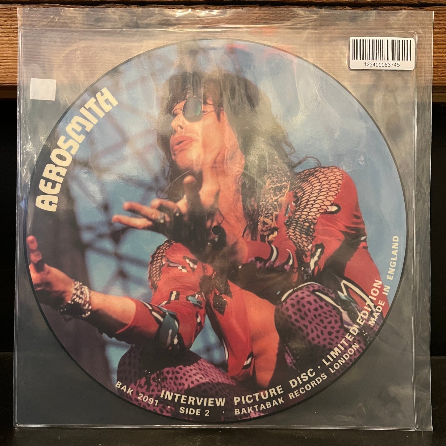 Used Vinyl: Aerosmith "Limited Edition Interview" LP (UK Picture Disc)