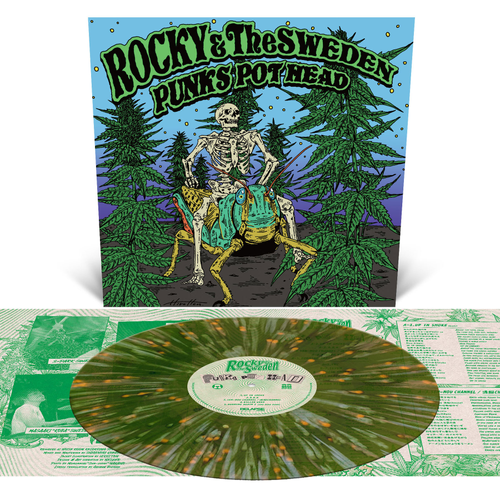 Rocky & the Sweden "Punk's Pot Head" LP ("Super Silver Haze" Color Vinyl)