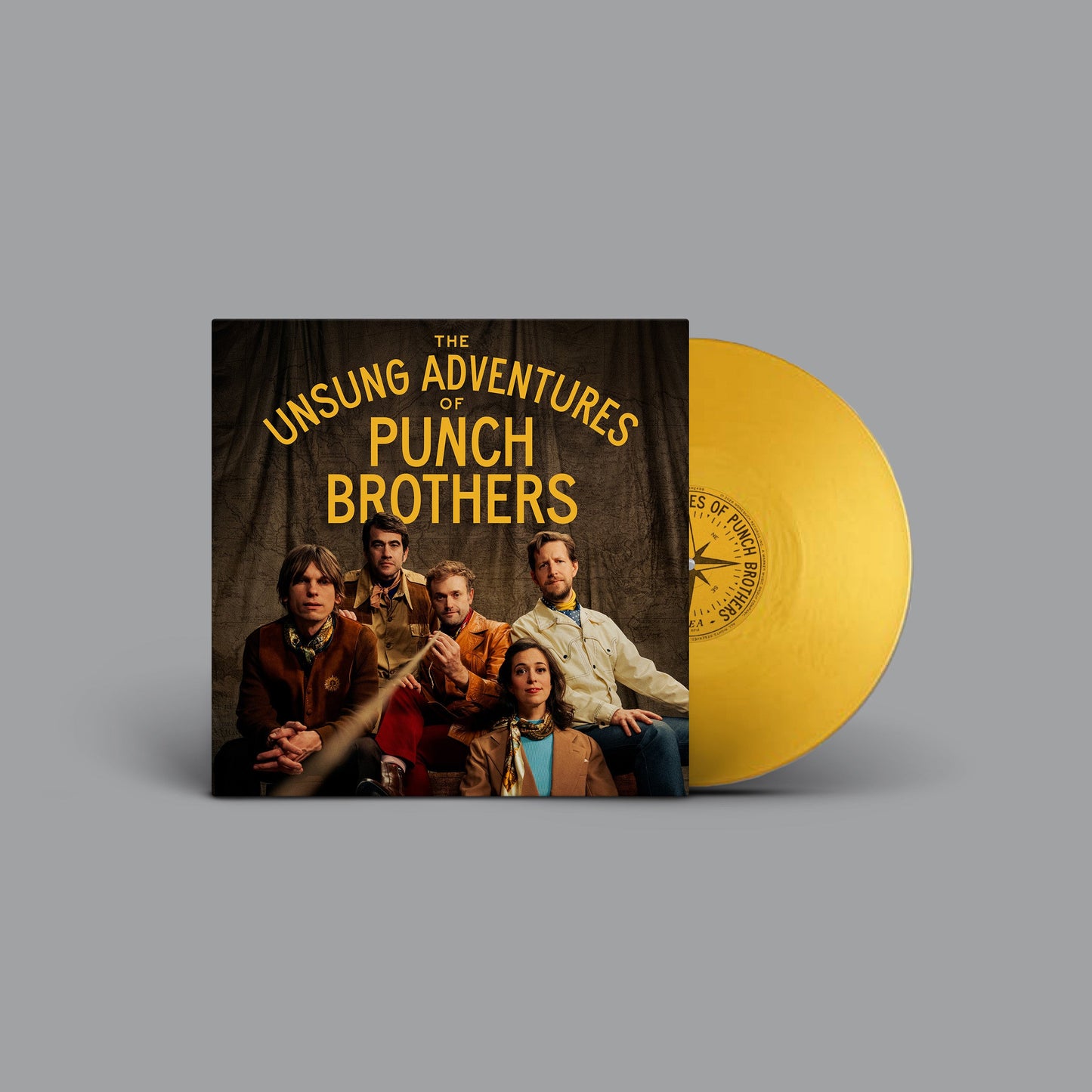PRE-ORDER: Punch Brothers "The Unsung Adventures of Punch Brothers" LP (Indie Exclusive Gold Vinyl)