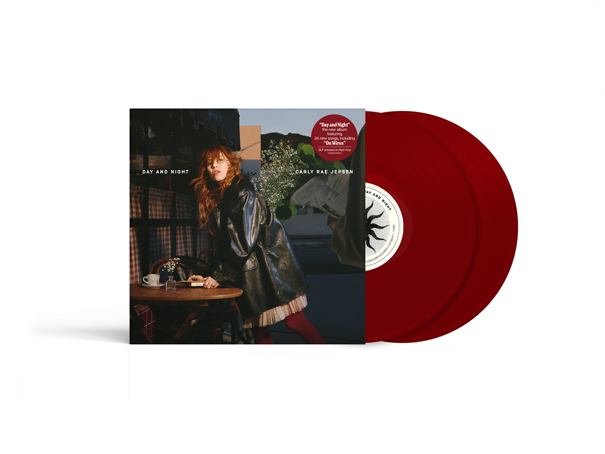 PRE-ORDER: Carly Rae Jepsen "Day and Night" 2xLP (Apple Red Vinyl)