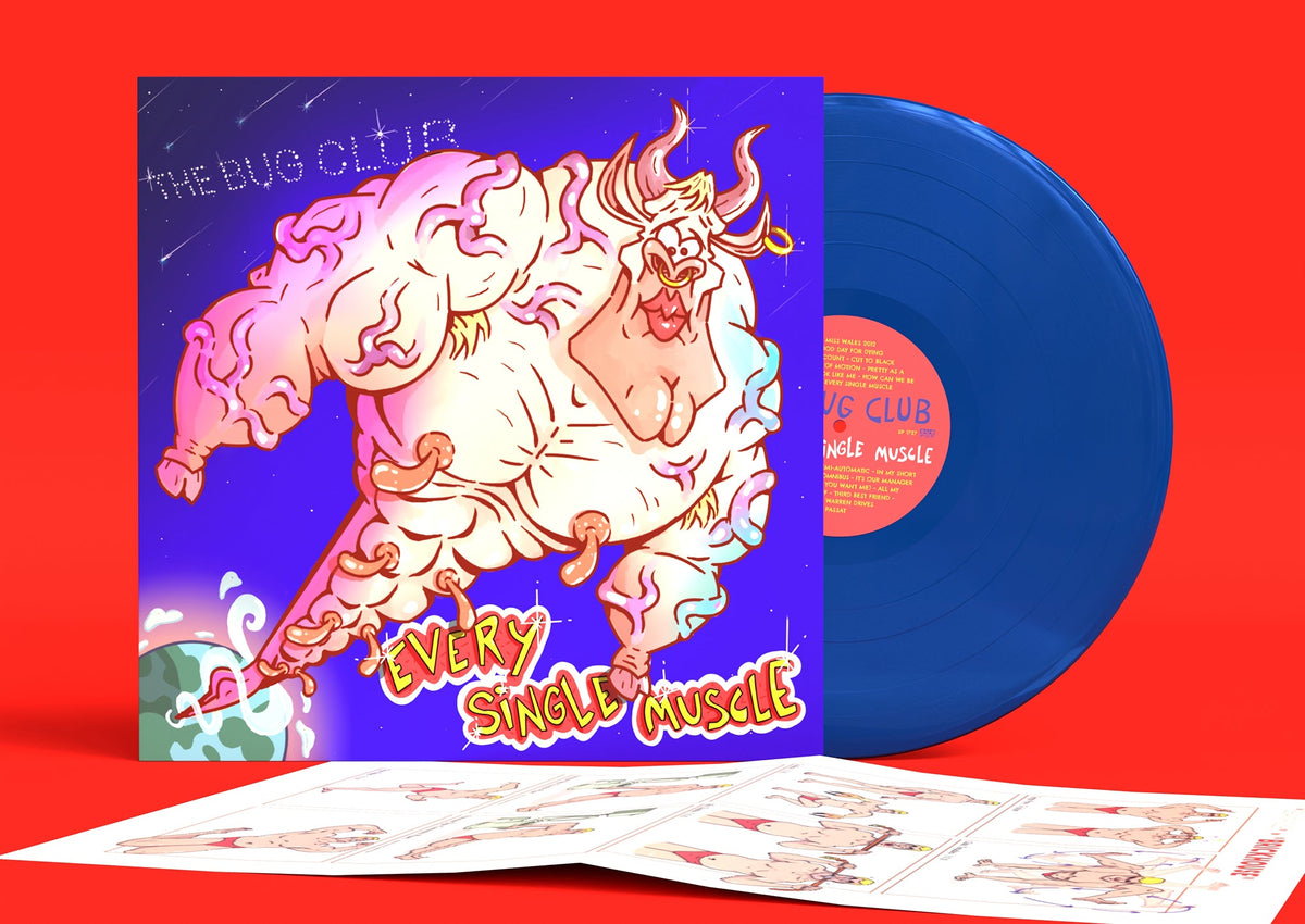The Bug Club "Every Single Muscle" LP (Opaque Blue Vinyl)