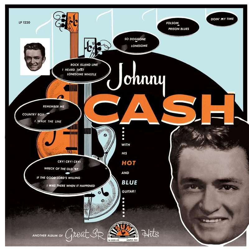 Johnny Cash - With His Hot & Blue Guitar - LP