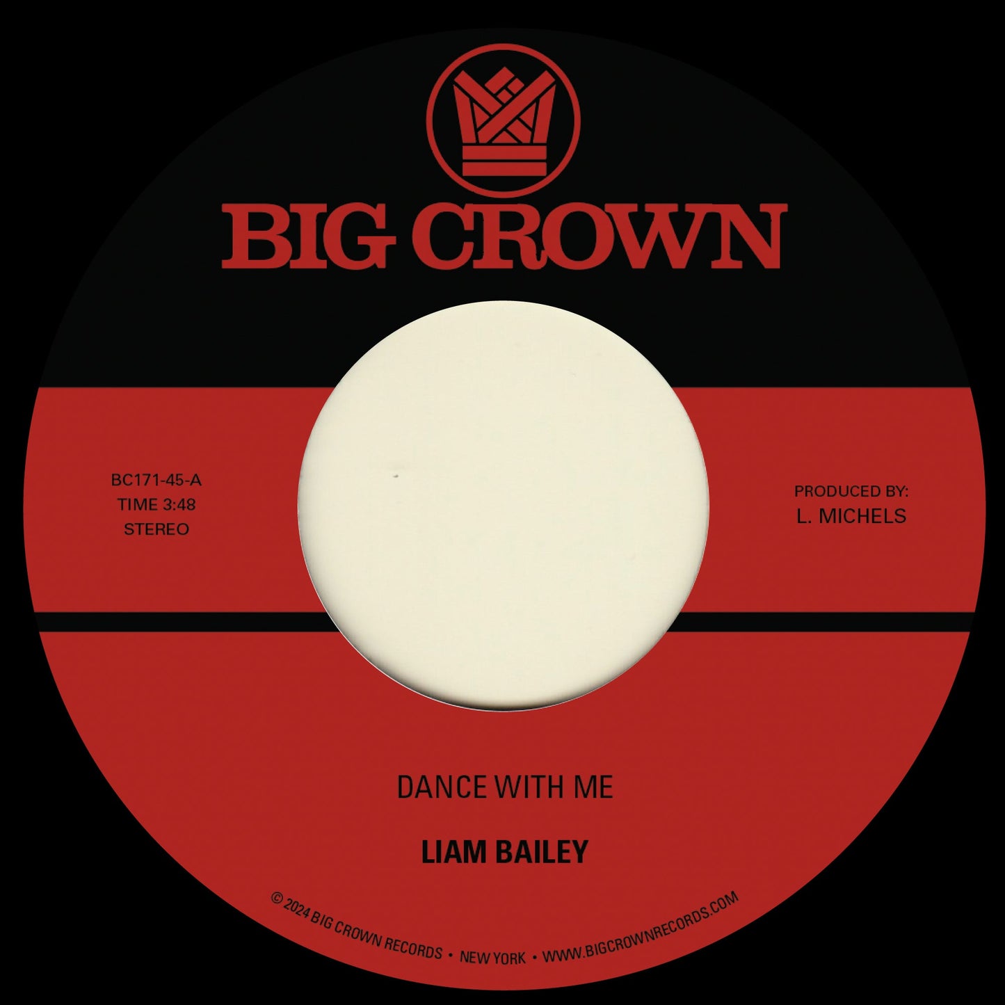 Liam Bailey "Dance With Me b/w Mercy Tree" 7"