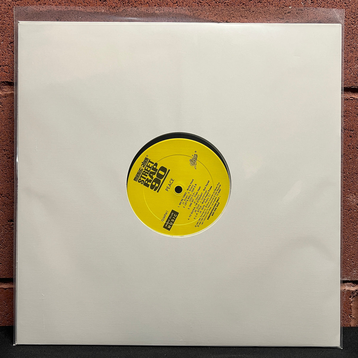 Used Vinyl: V/A "Music Plus Street Rap 90" LP (1990 Promo Press)