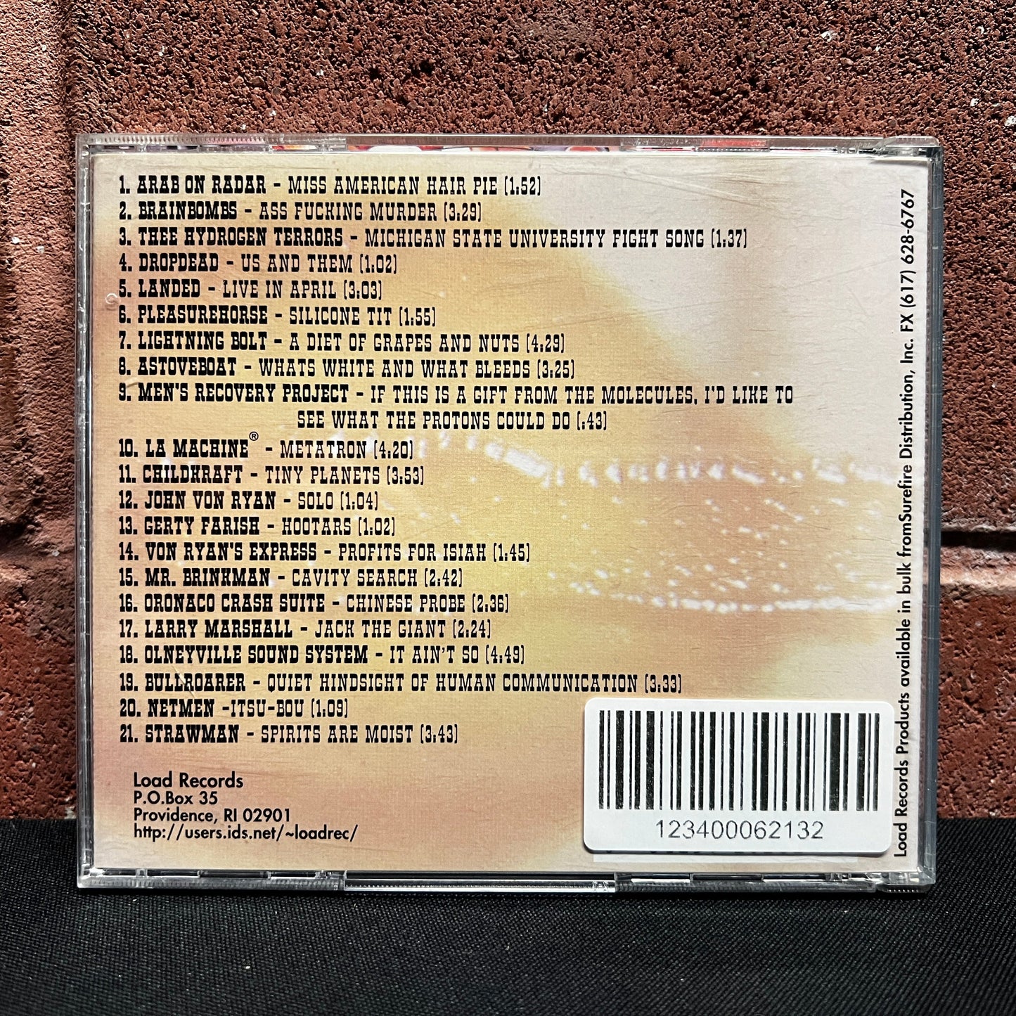 Used CD: Various Artists "You're Soaking In It... The Sounds And Smells of Load Records" CD