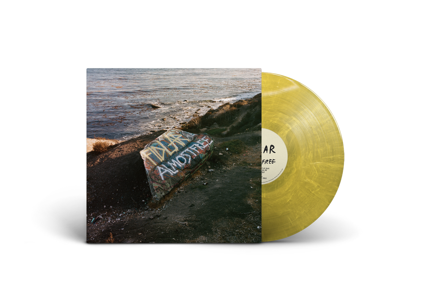 PRE-ORDER: FIDLAR "Almost Free" LP (Frosted Yellow Vinyl)