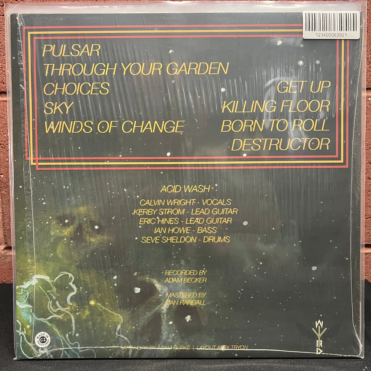 Used Vinyl: Acid Wash "Big Heavy World" LP (2016 Press)