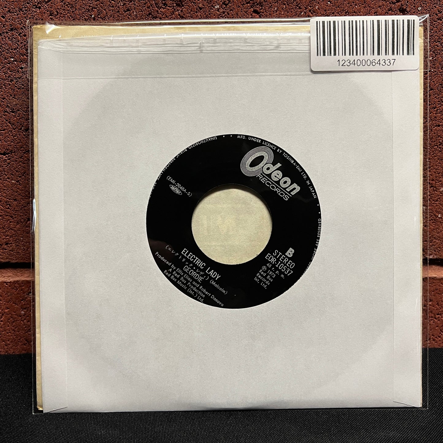 Used Vinyl: Geordie "House Of The Rising Sun" 7" (1973 Japanese Press)