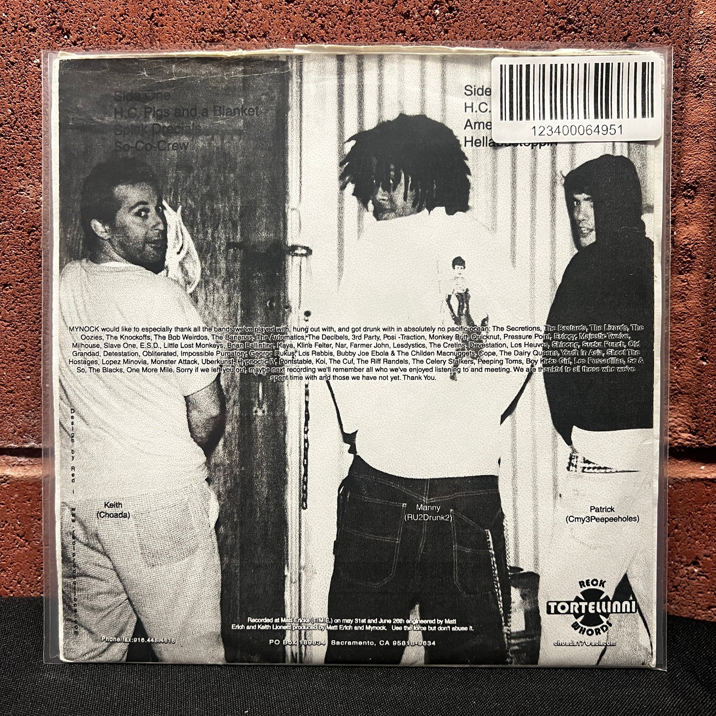 Used Vinyl: Mynock "Don't Even Core" 7"