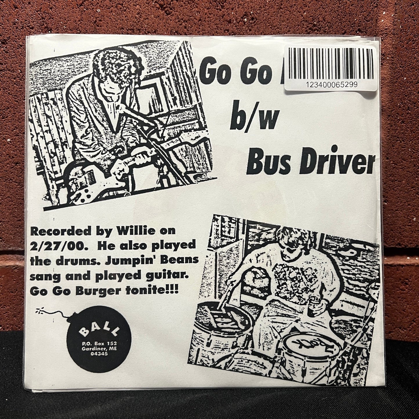 Used Vinyl: Jumpin' Beans And Willie "Go Go Burger" 7"