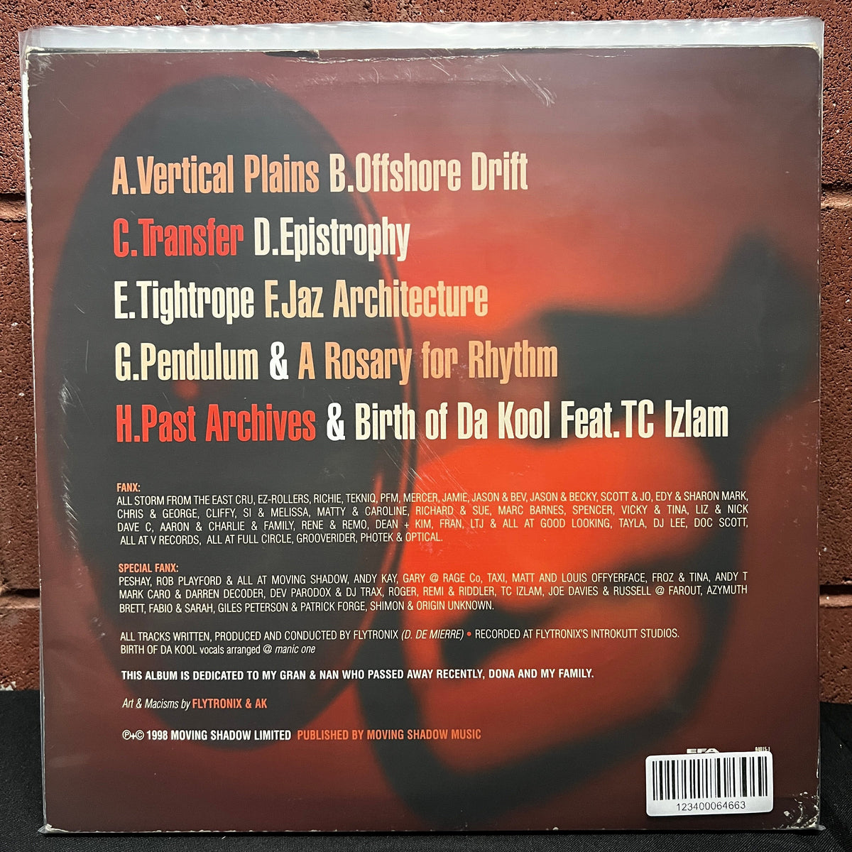 Used Vinyl: Flytronix "Archive" 4x12" (1998 Press)