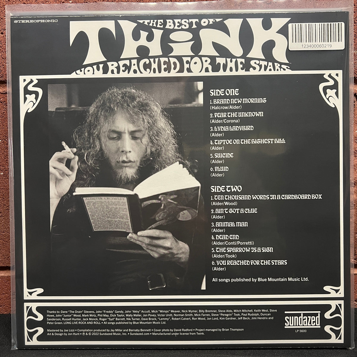 Used Vinyl: Twink "The Best of Twink: You Reached For The Stars" LP (2022 pressing, purple vinyl)