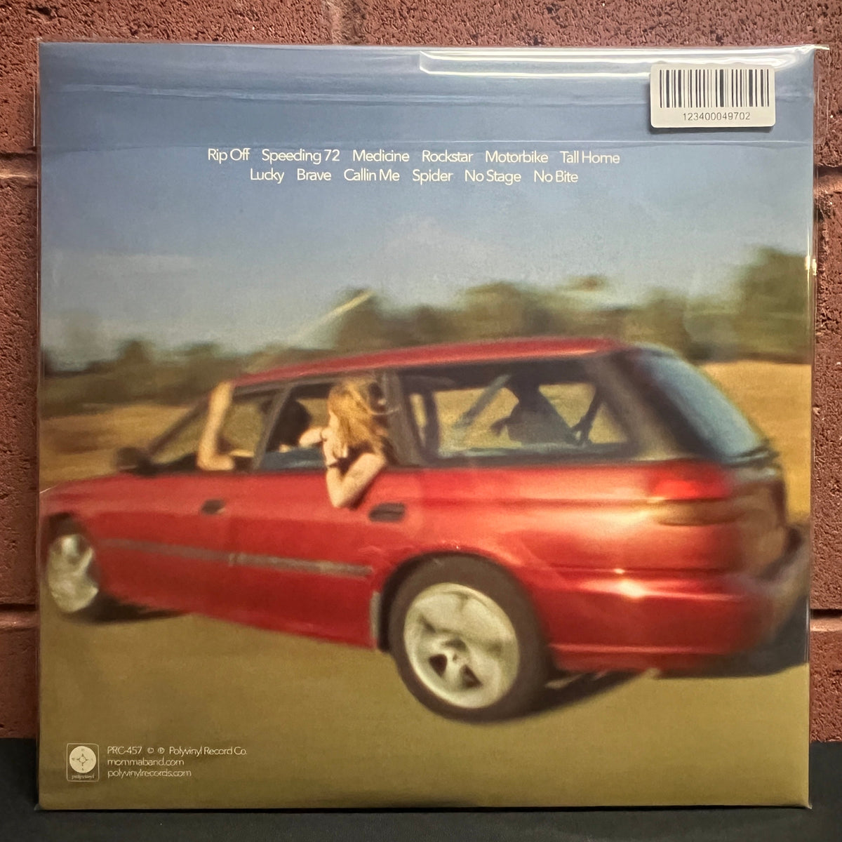 Used Vinyl: Momma "Household Name" LP (Clear with Light Blue Smoke)