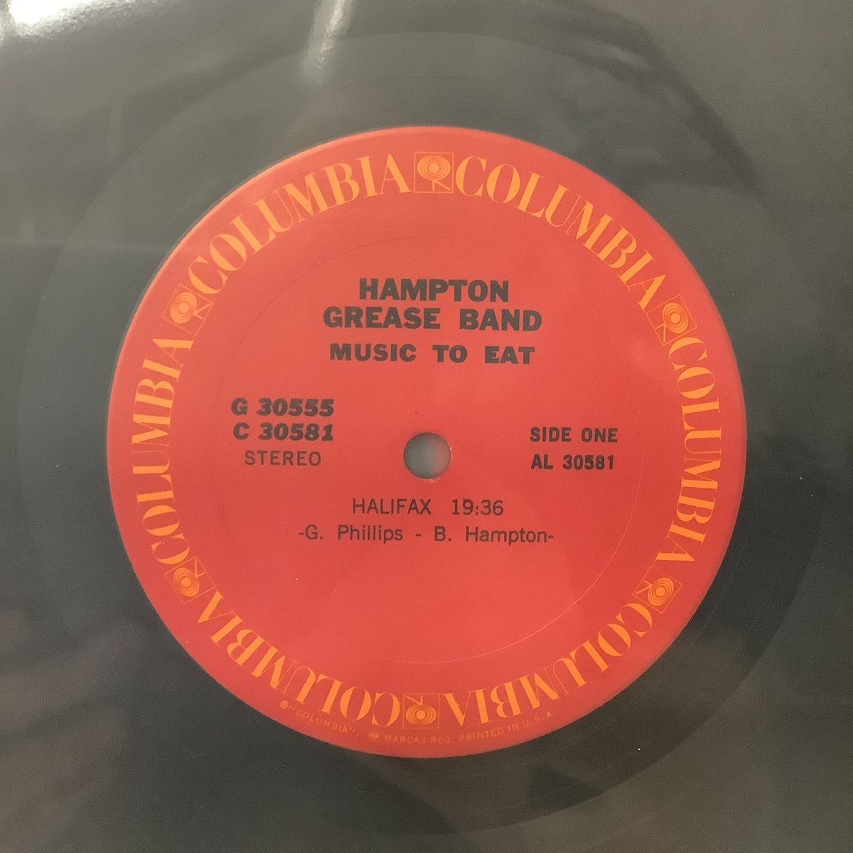 Hampton Grease Band - Music to Eat - LP
