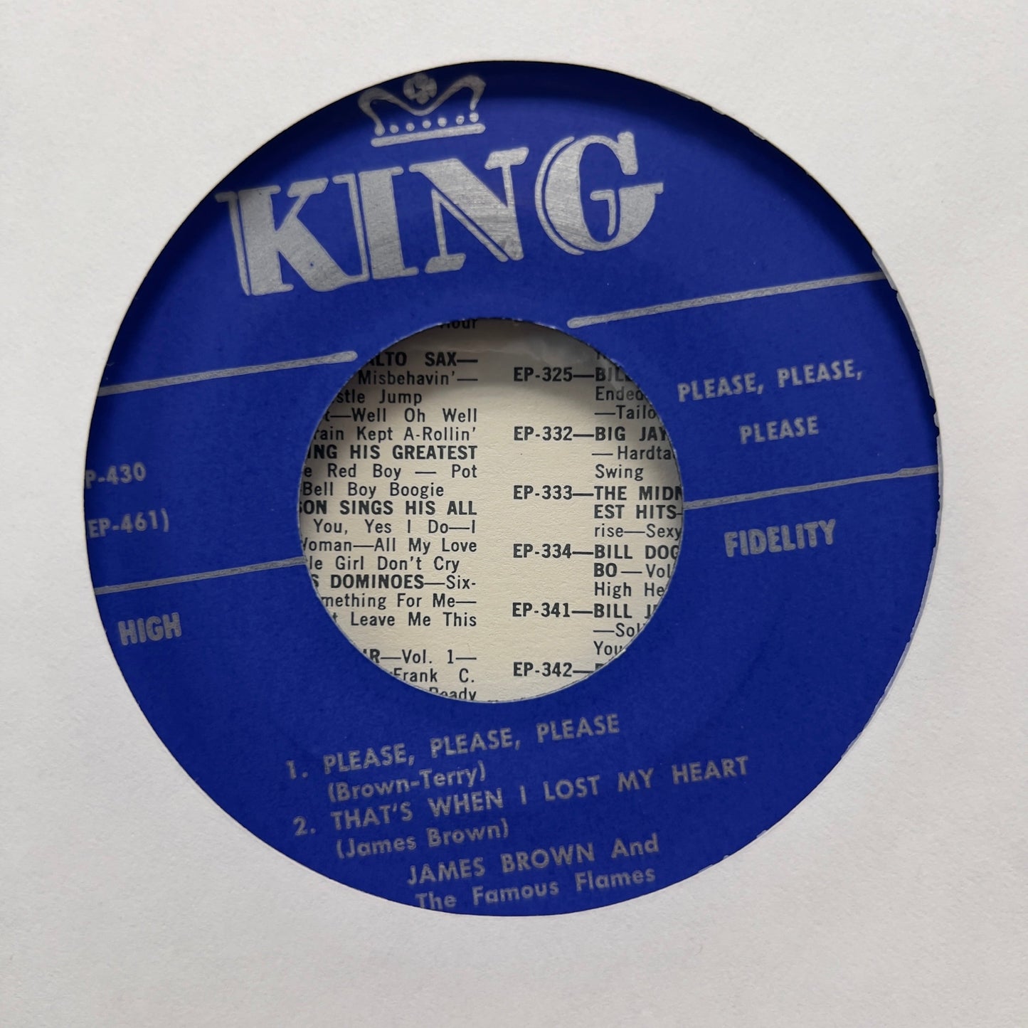 James Brown And The Famous Flames - Please, Please, Please - 7" EP
