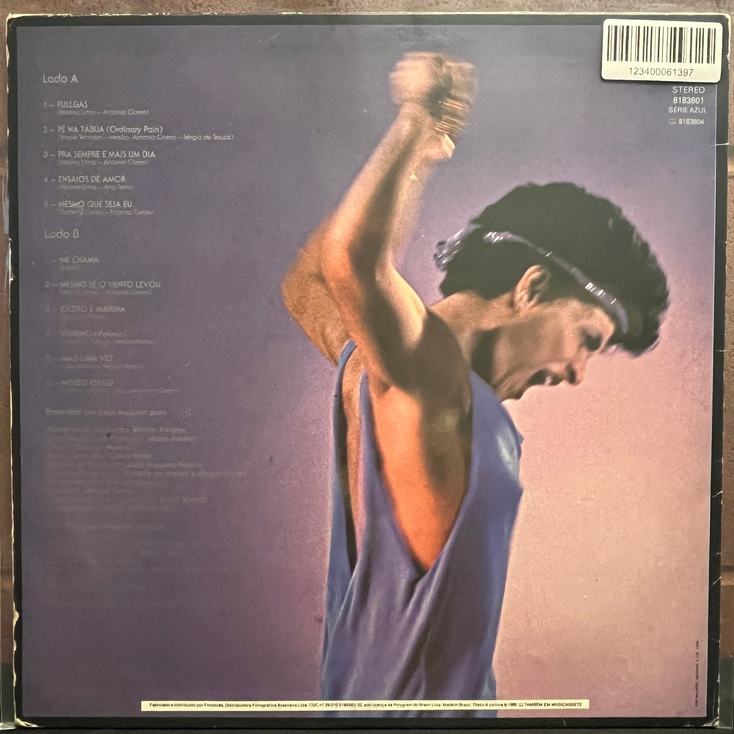 Used Vinyl: Marina "Fullgas" LP (1985 Brazilian Press)