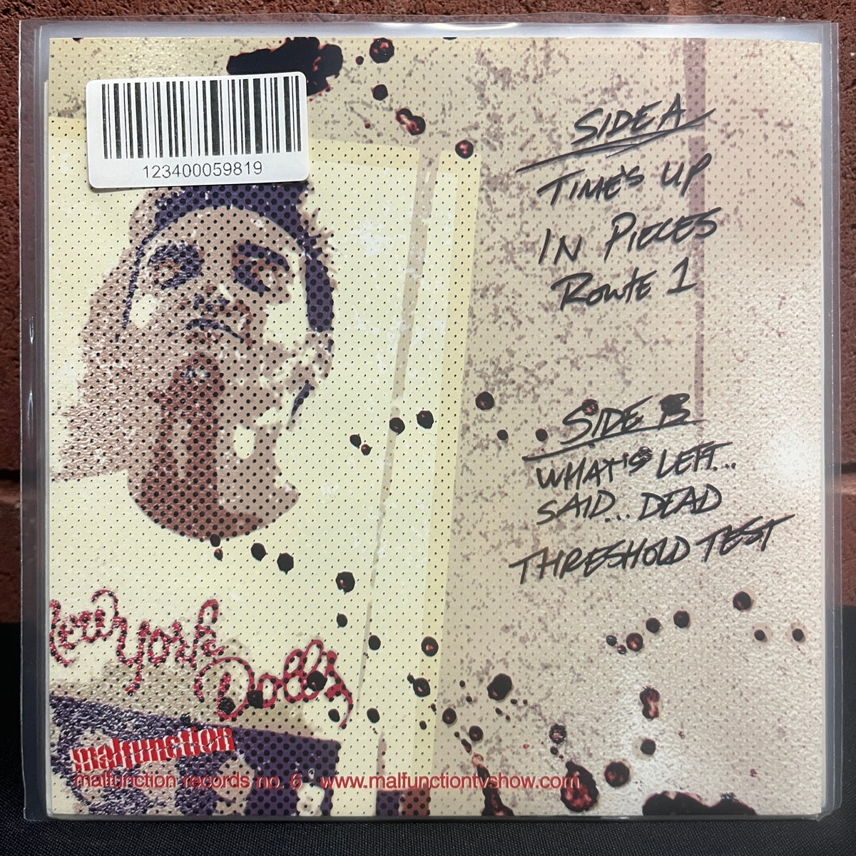 Used Vinyl: Worn Thin "Worn Thin" 7" (Orange vinyl)