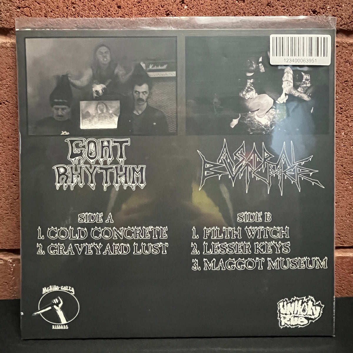 Used Vinyl: Goat Rhythm / Astral Butcher "Split In Half" 10"