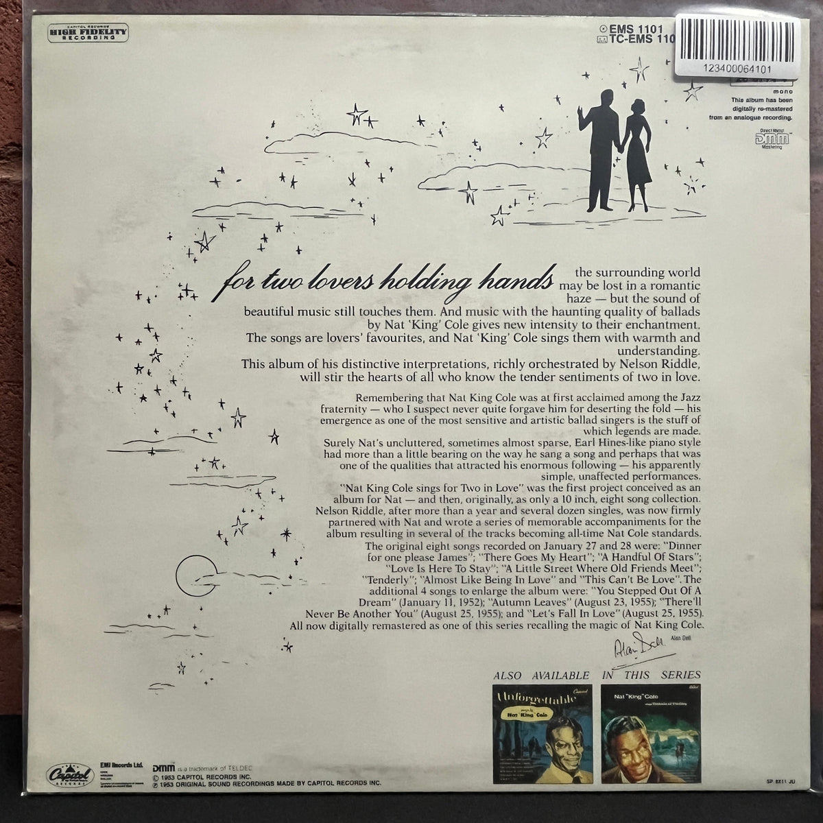 Used Vinyl: Nat King Cole "Sings For Two In Love" LP (1985 UK Press)