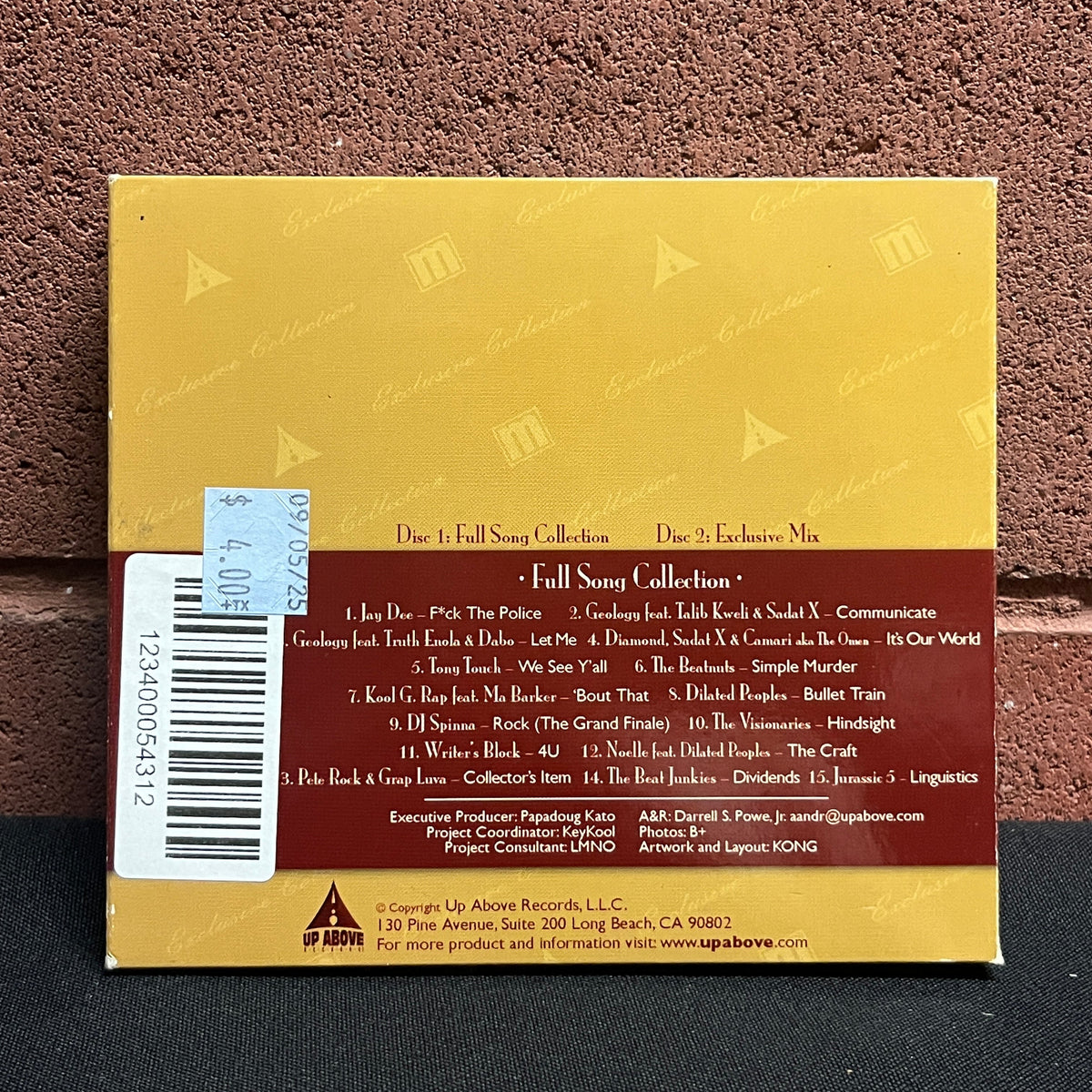 Used CD: DJ Rhettmatic "Exclusive Collection" 2xCD