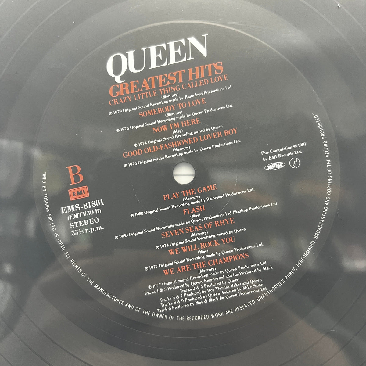 Queen - Greatest Hits - LP