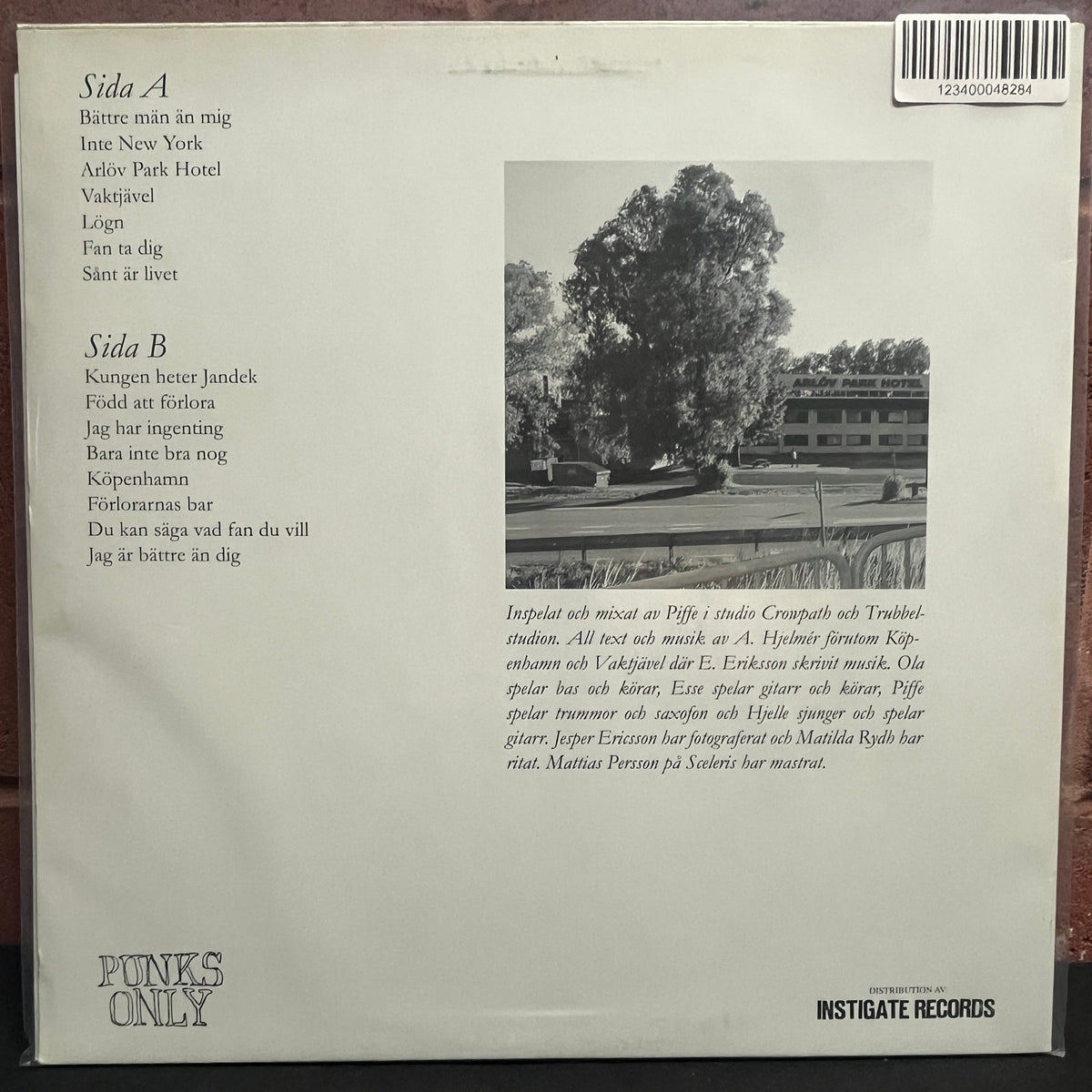 Used Vinyl: Baddat For Trubbel "Det Har Ar Inte New York" LP (Brown Marble Vinyl)