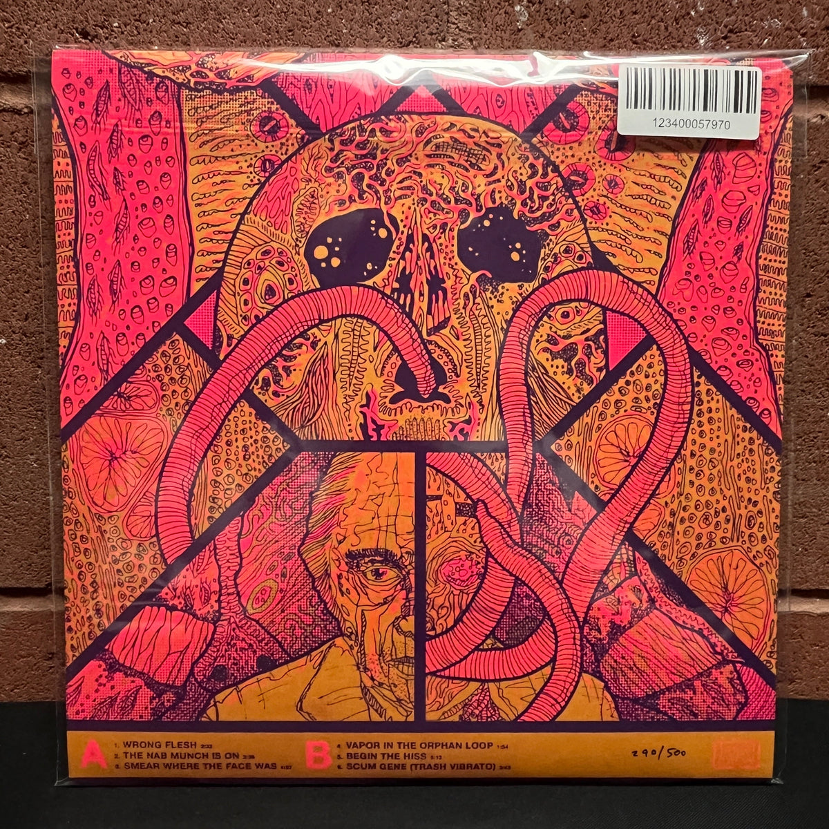 Used Vinyl: Child Bite "Monomania" 10" (Green vinyl, screen printed cover)