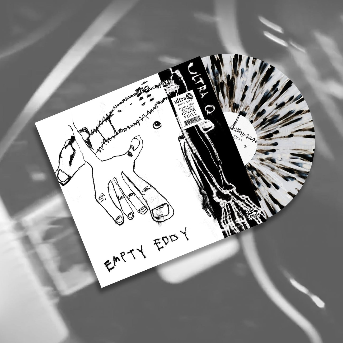 Ultra Q "Empty Eddy" LP (1-2-3-4 Go! Exclusive Splatter Vinyl)