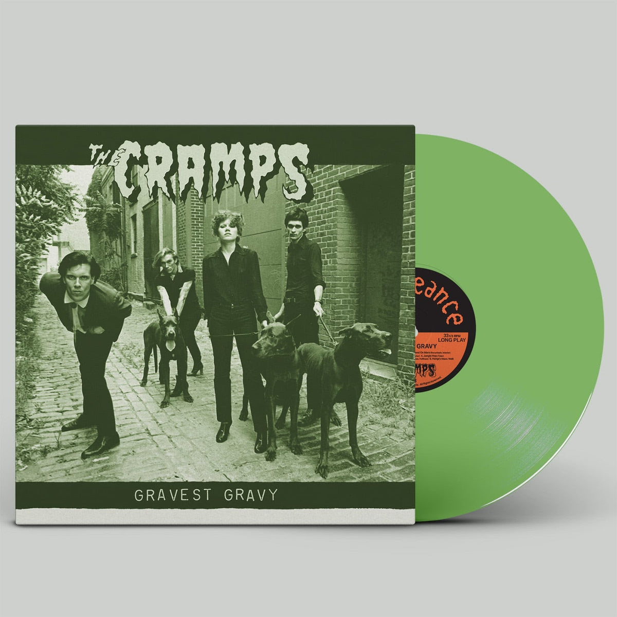 PRE-ORDER: The Cramps "Gravest Gravy" LP (Glow In The Dark Color Vinyl)