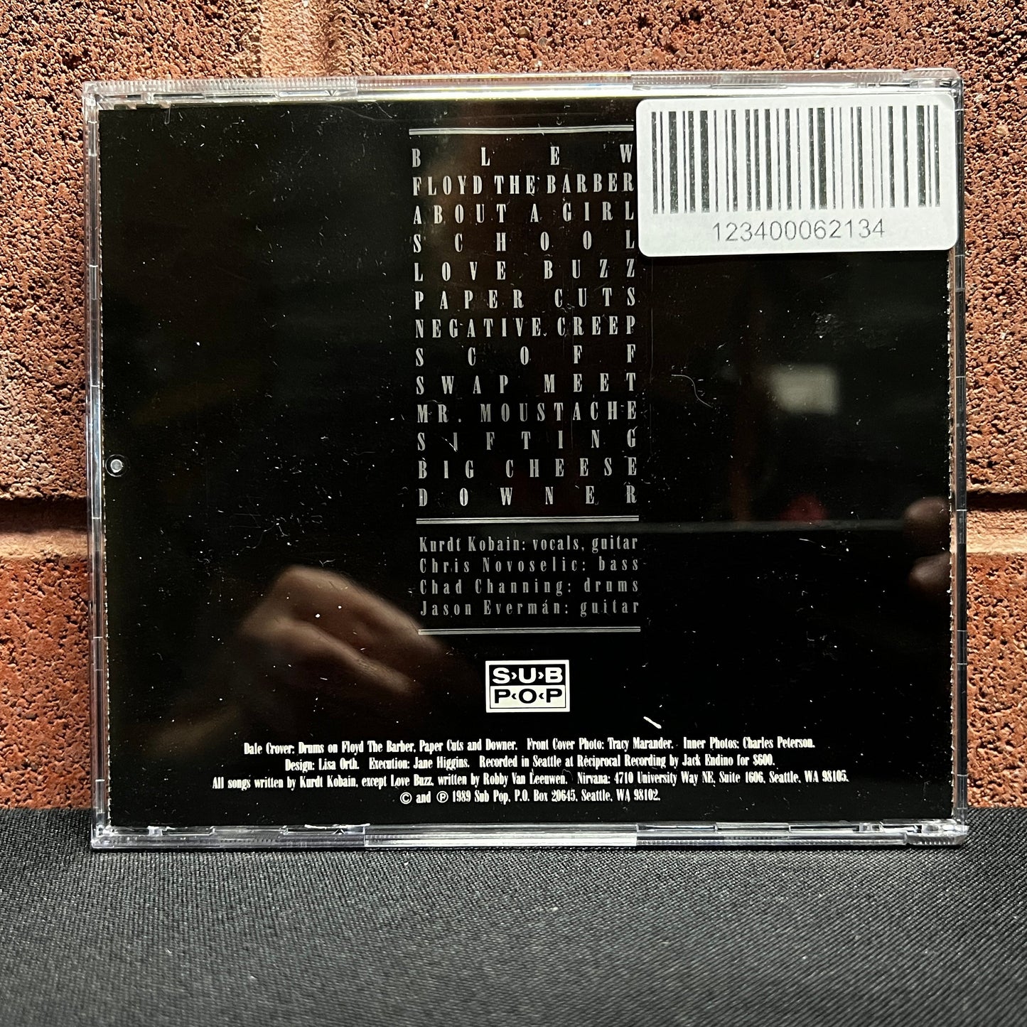 Used CD: Nirvana "Bleach" CD (90's pressing)