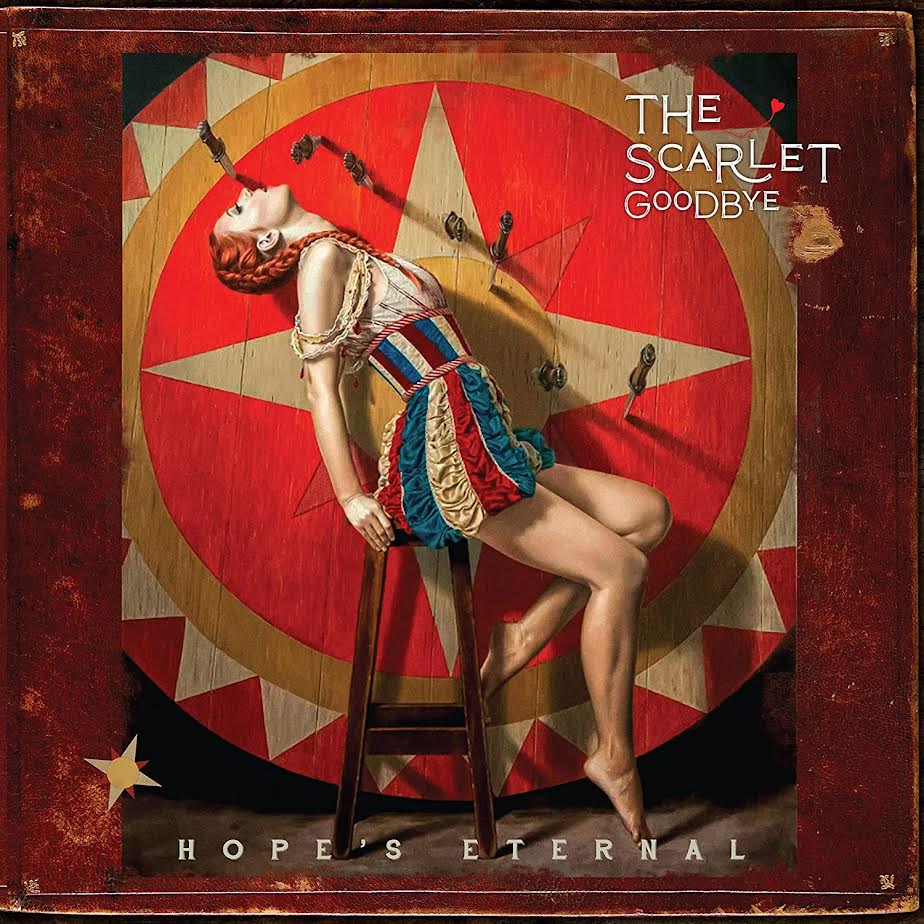 DAMAGED COVER: The Scarlet Goodbye "Hope's Eternal" LP (Red)