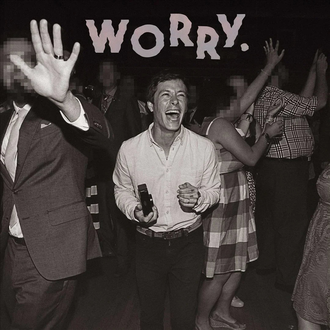DAMAGED COVER: Jeff Rosenstock "WORRY." LP