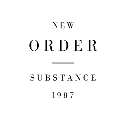 New Order "Substance" 2xLP