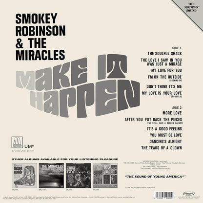 Smokey Robinson & The Miracles - Make It Happen (Mono) - LP