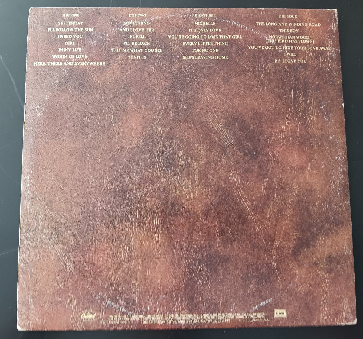 [Used LP] Beatles, The / Love Songs