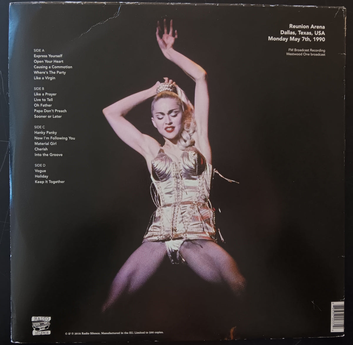 [Used LP] Madonna / Blond Ambition World Tour 90