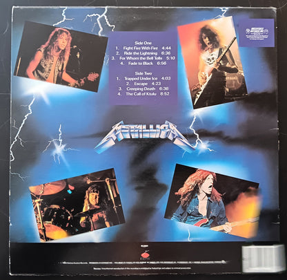 [Used LP] Metallica / Ride The Lightning (1985 Canadian Pressing)